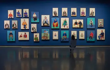 Wystawa „David Hockney 25", Paryż 2025 r. // © David Hockney © Fondation Louis Vuitton / Marc Domage